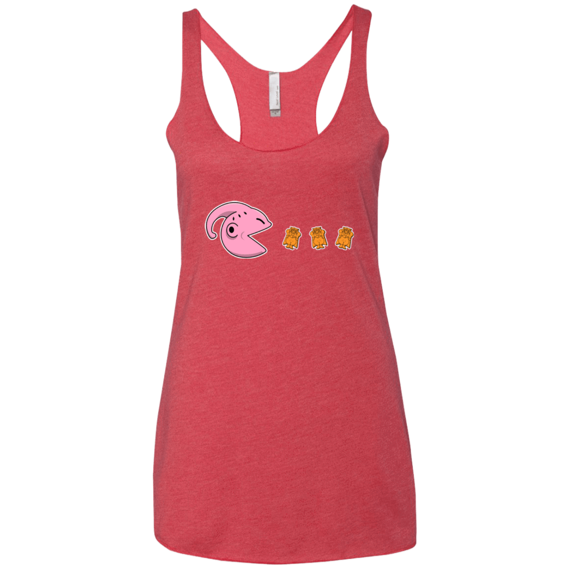 T-Shirts Vintage Red / X-Small Hungry Monster Women's Triblend Racerback Tank