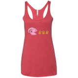 T-Shirts Vintage Red / X-Small Hungry Monster Women's Triblend Racerback Tank