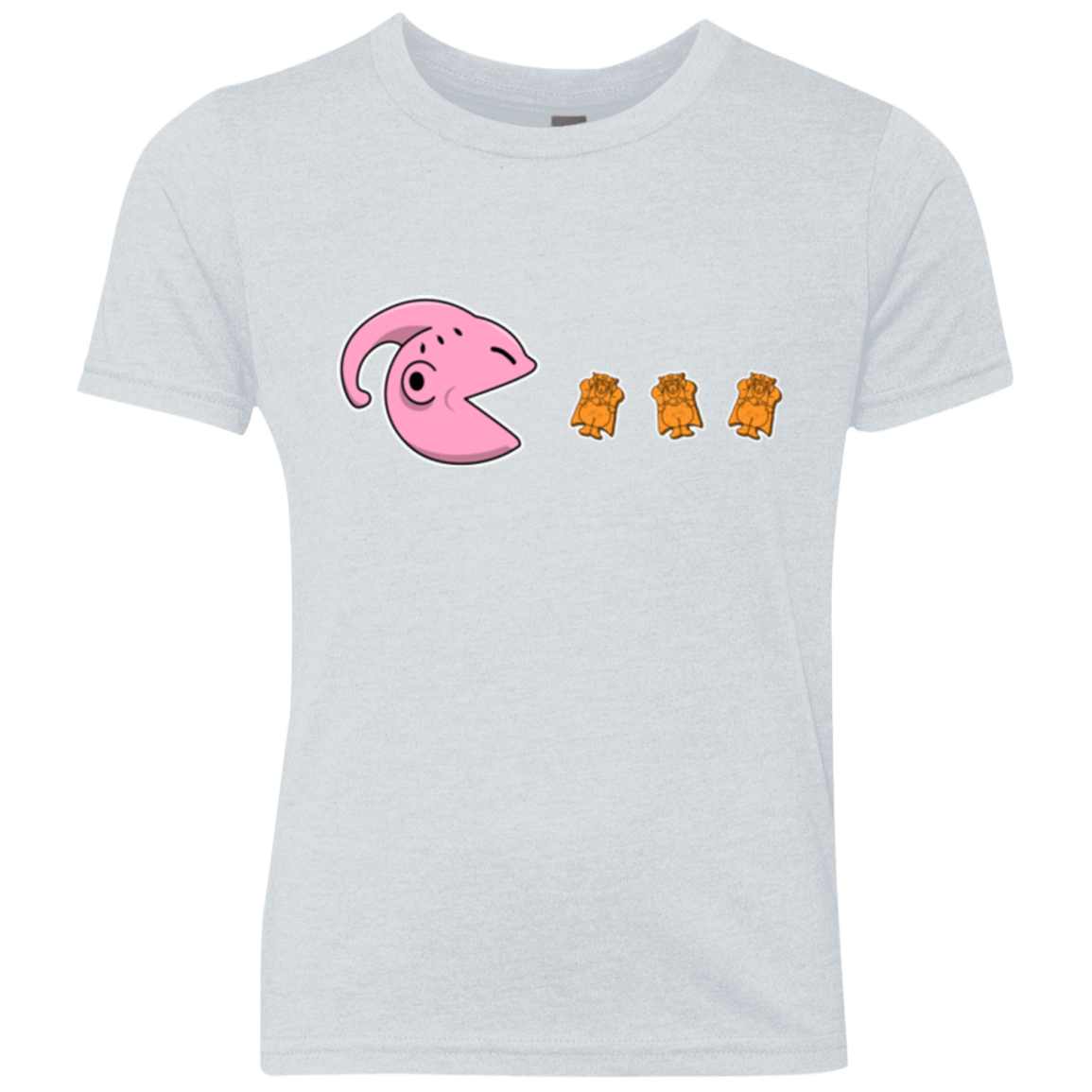 T-Shirts Heather White / YXS Hungry Monster Youth Triblend T-Shirt