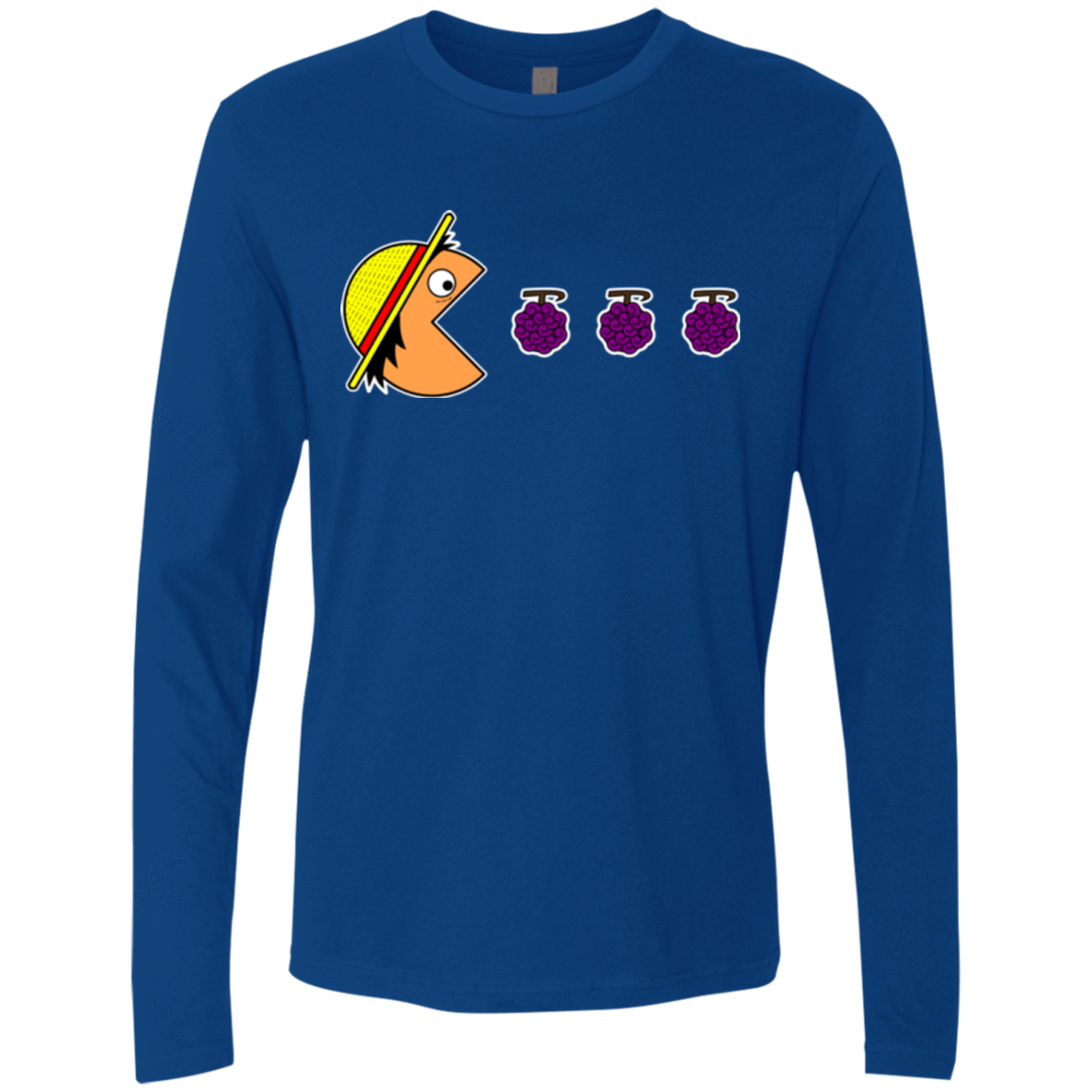 T-Shirts Royal / Small Hungry Pirate Men's Premium Long Sleeve