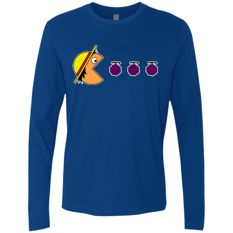 T-Shirts Royal / Small Hungry Pirate Men's Premium Long Sleeve