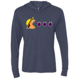 T-Shirts Vintage Navy / X-Small Hungry Pirate Triblend Long Sleeve Hoodie Tee