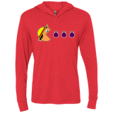 T-Shirts Vintage Red / X-Small Hungry Pirate Triblend Long Sleeve Hoodie Tee