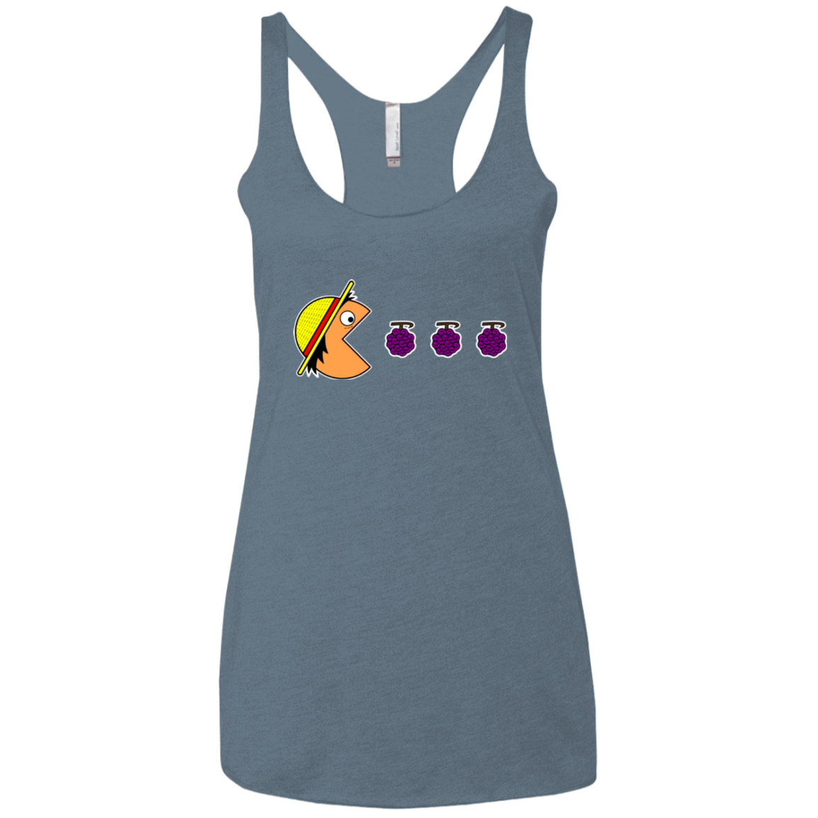 T-Shirts Indigo / X-Small Hungry Pirate Women's Triblend Racerback Tank