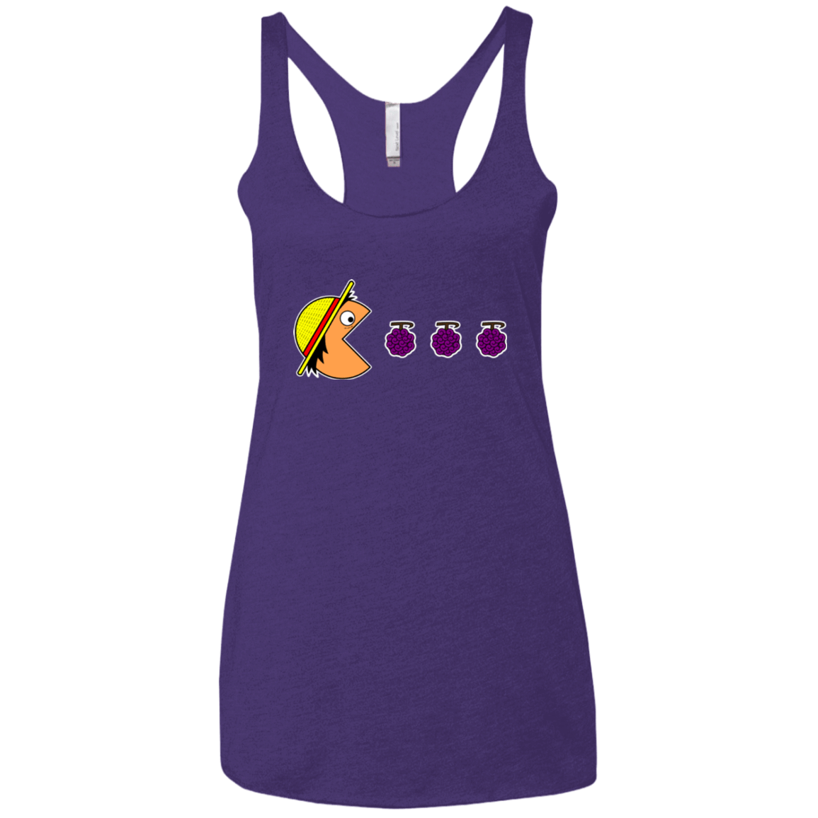 T-Shirts Purple / X-Small Hungry Pirate Women's Triblend Racerback Tank