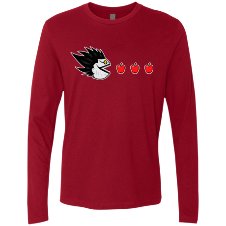 T-Shirts Cardinal / Small Hungry Shinigami Men's Premium Long Sleeve