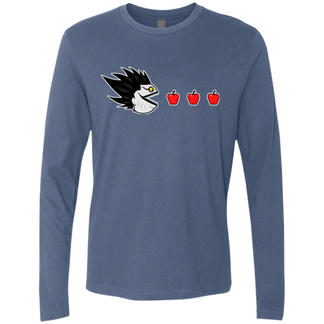 T-Shirts Indigo / Small Hungry Shinigami Men's Premium Long Sleeve