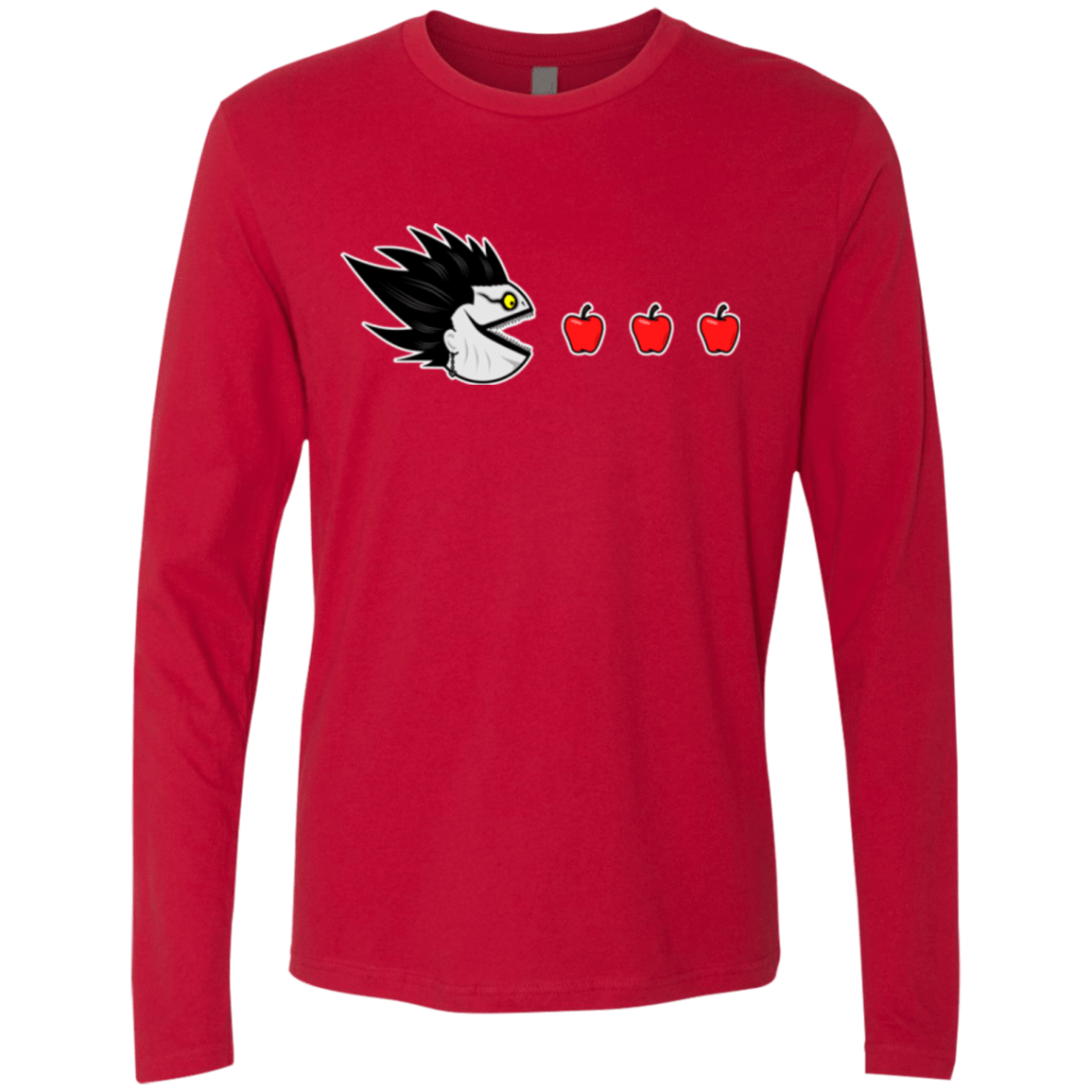 T-Shirts Red / Small Hungry Shinigami Men's Premium Long Sleeve