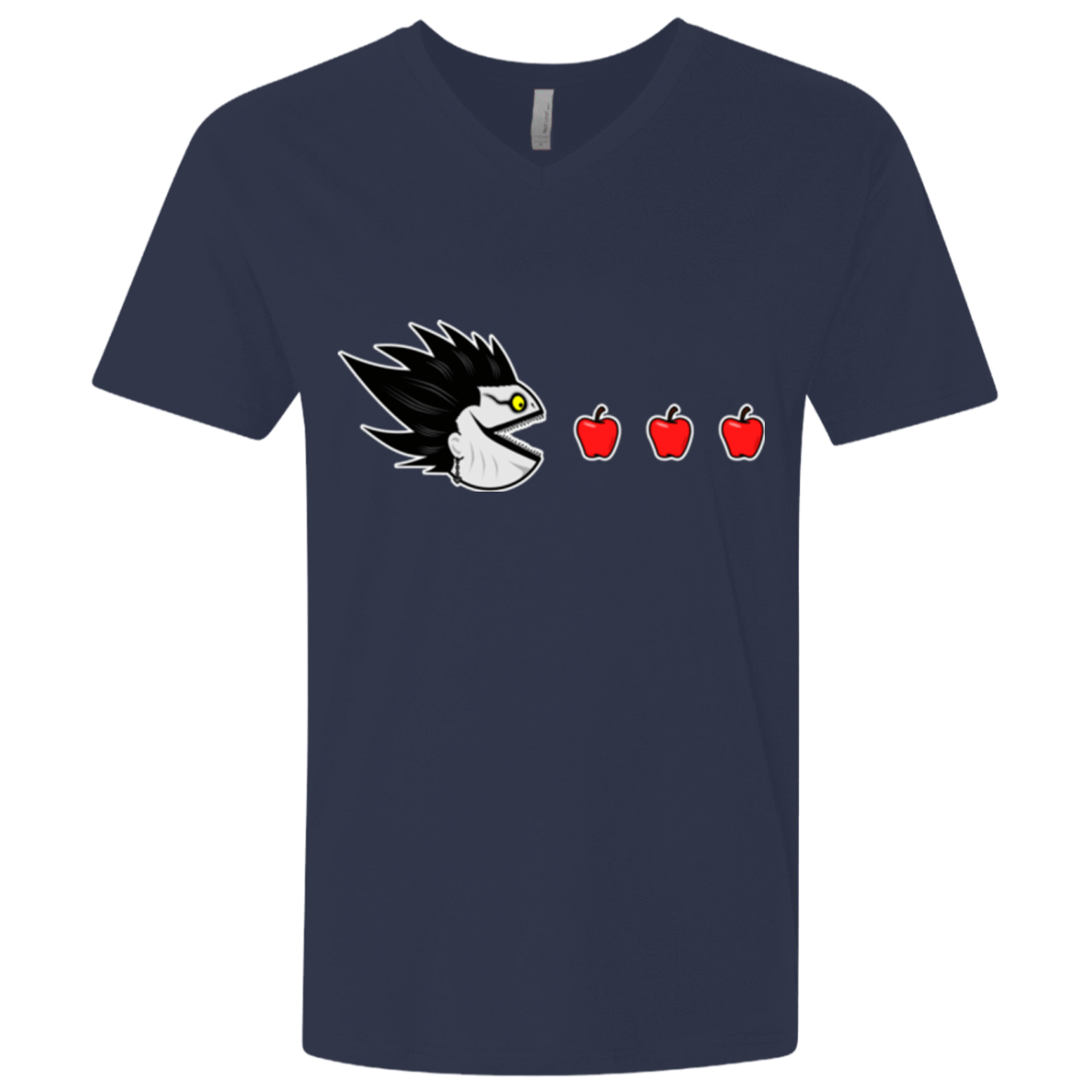 T-Shirts Midnight Navy / X-Small Hungry Shinigami Men's Premium V-Neck