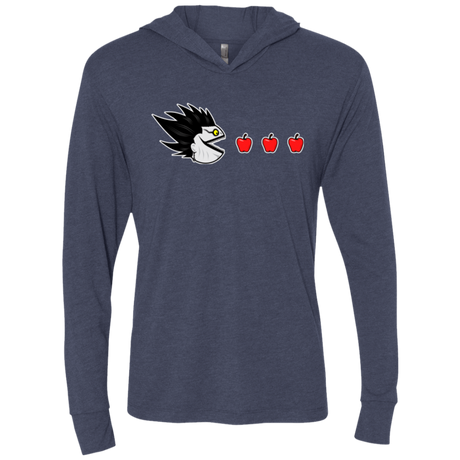 T-Shirts Vintage Navy / X-Small Hungry Shinigami Triblend Long Sleeve Hoodie Tee