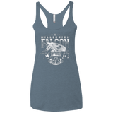 T-Shirts Indigo / X-Small Hunk A Junk Women's Triblend Racerback Tank