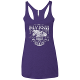 T-Shirts Purple / X-Small Hunk A Junk Women's Triblend Racerback Tank