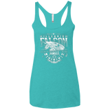 T-Shirts Tahiti Blue / X-Small Hunk A Junk Women's Triblend Racerback Tank