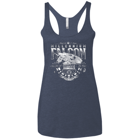 T-Shirts Vintage Navy / X-Small Hunk A Junk Women's Triblend Racerback Tank