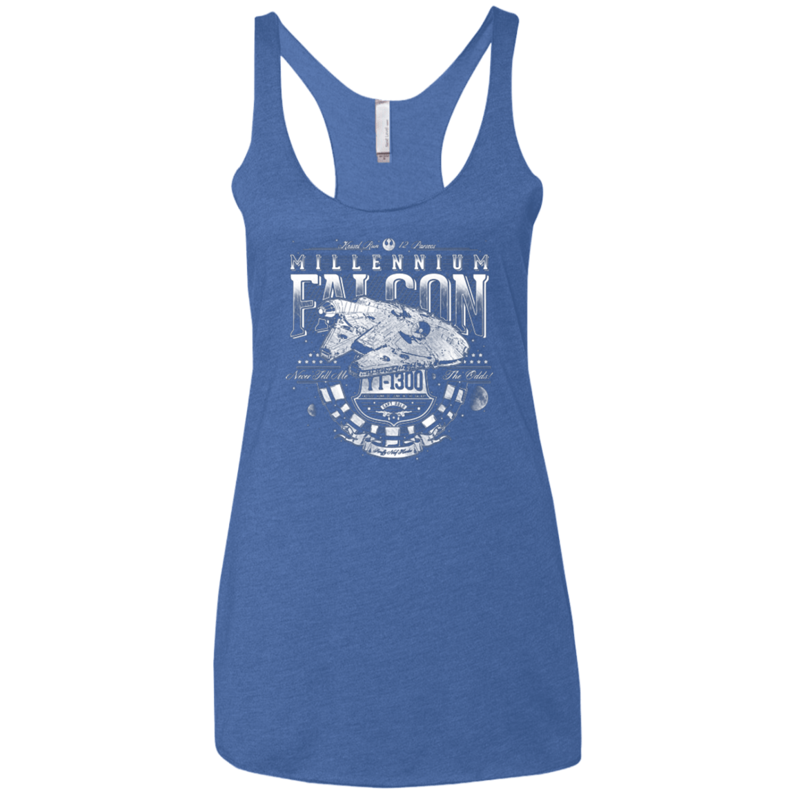 T-Shirts Vintage Royal / X-Small Hunk A Junk Women's Triblend Racerback Tank