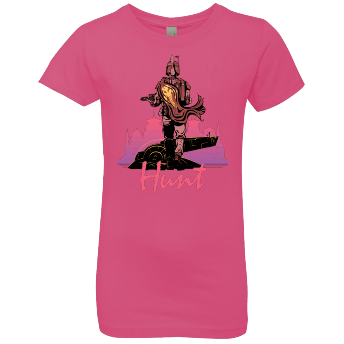 T-Shirts Hot Pink / YXS Hunt Girls Premium T-Shirt