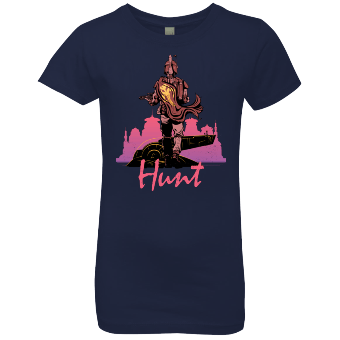 T-Shirts Midnight Navy / YXS Hunt Girls Premium T-Shirt