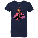 T-Shirts Midnight Navy / YXS Hunt Girls Premium T-Shirt