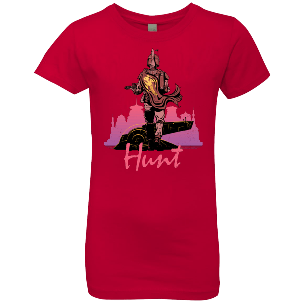 T-Shirts Red / YXS Hunt Girls Premium T-Shirt