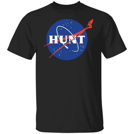 T-Shirts Black / S Hunt in Space T-Shirt