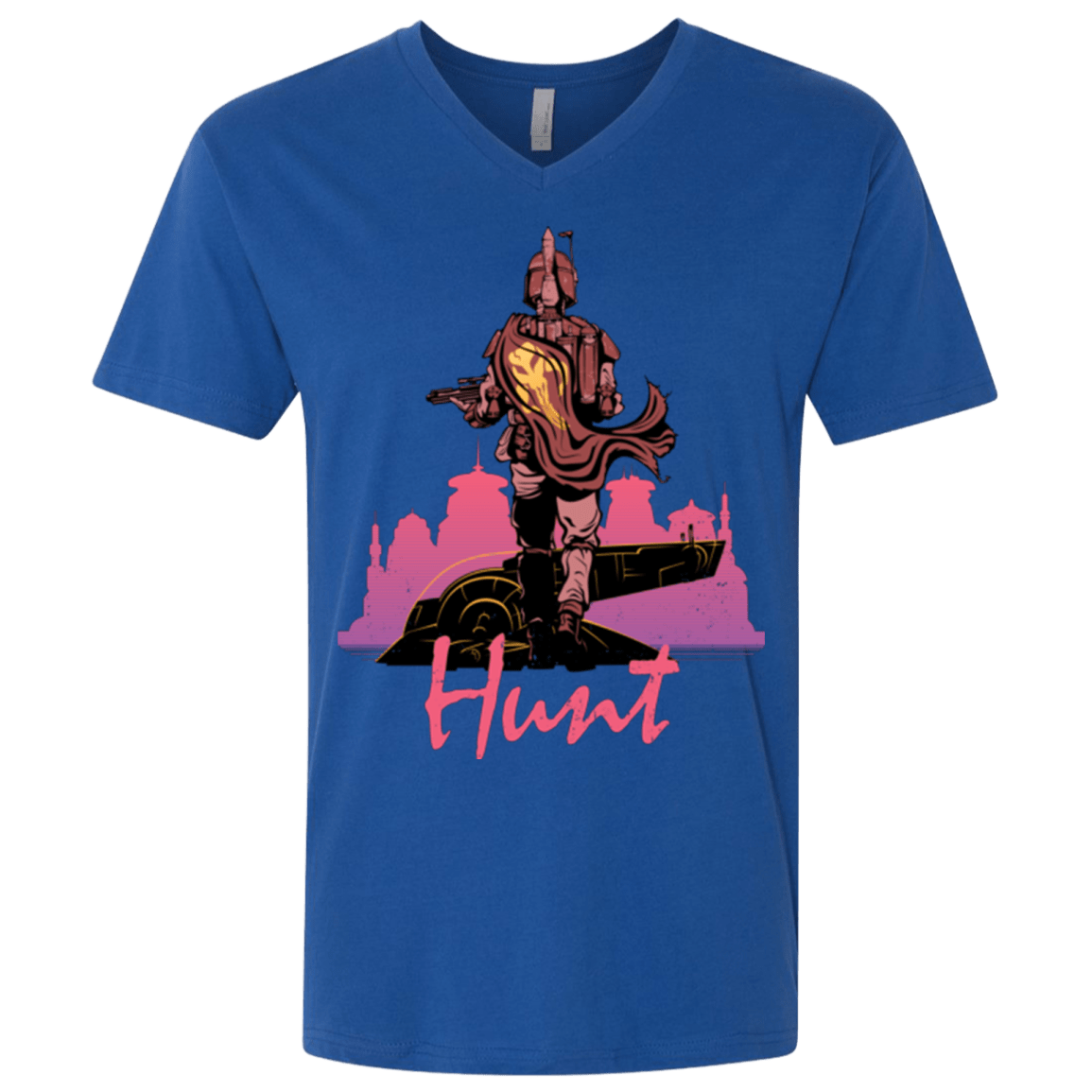 T-Shirts Royal / X-Small Hunt Men's Premium V-Neck