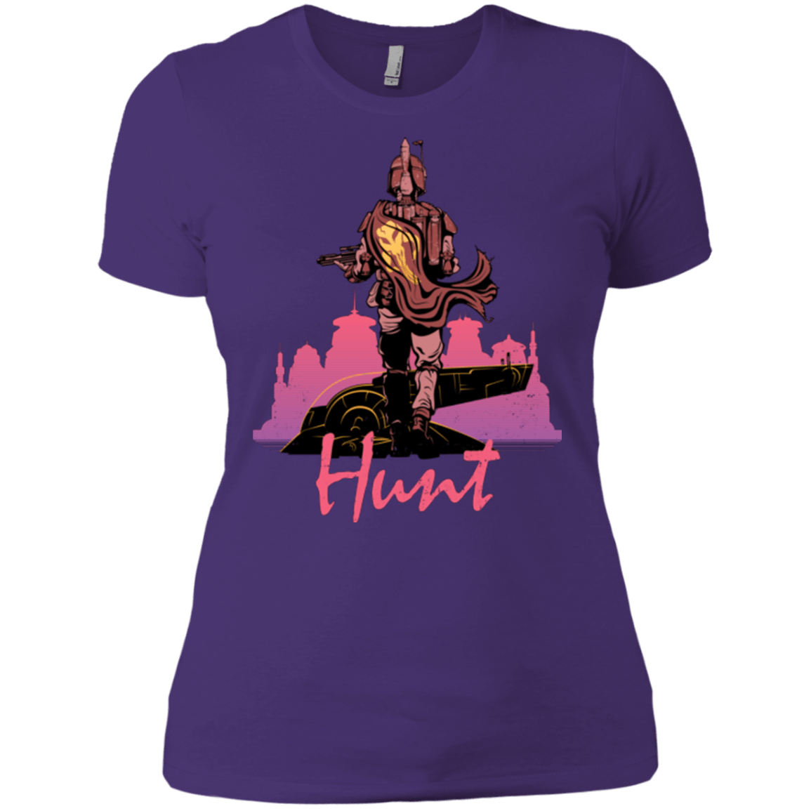 T-Shirts Purple / X-Small Hunt Women's Premium T-Shirt