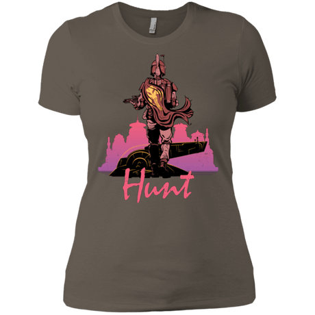 T-Shirts Warm Grey / X-Small Hunt Women's Premium T-Shirt