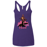 T-Shirts Purple / X-Small Hunt Women's Triblend Racerback Tank