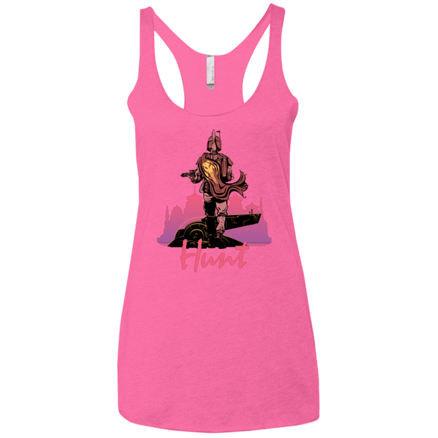 T-Shirts Vintage Pink / X-Small Hunt Women's Triblend Racerback Tank