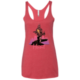 T-Shirts Vintage Red / X-Small Hunt Women's Triblend Racerback Tank