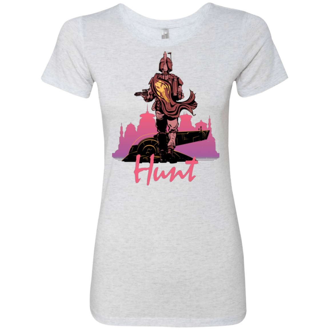 T-Shirts Heather White / Small Hunt Women's Triblend T-Shirt