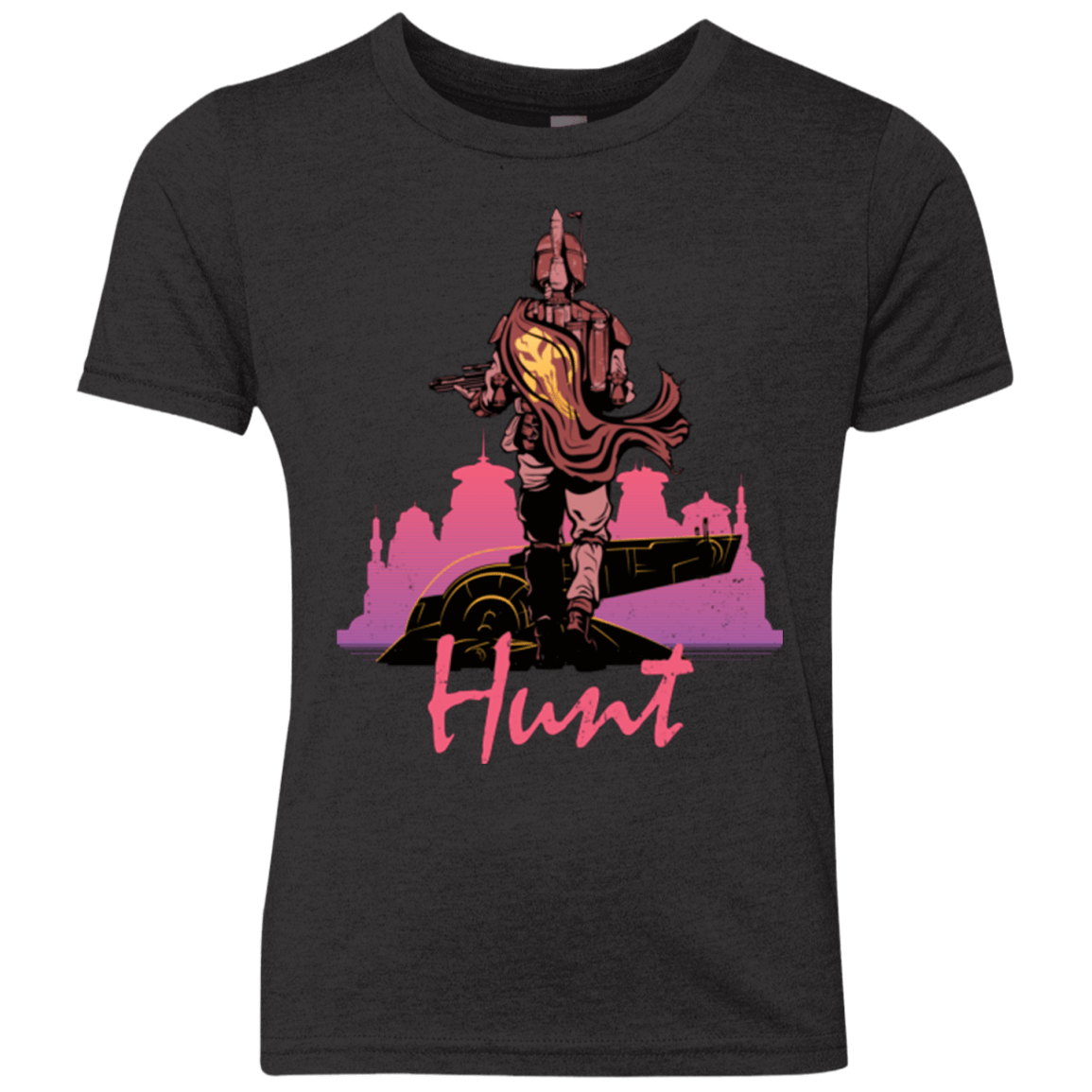 T-Shirts Vintage Black / YXS Hunt Youth Triblend T-Shirt