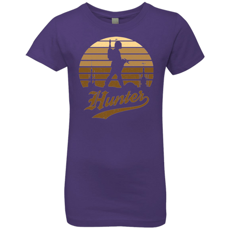 T-Shirts Purple Rush / YXS Hunter (1) Girls Premium T-Shirt