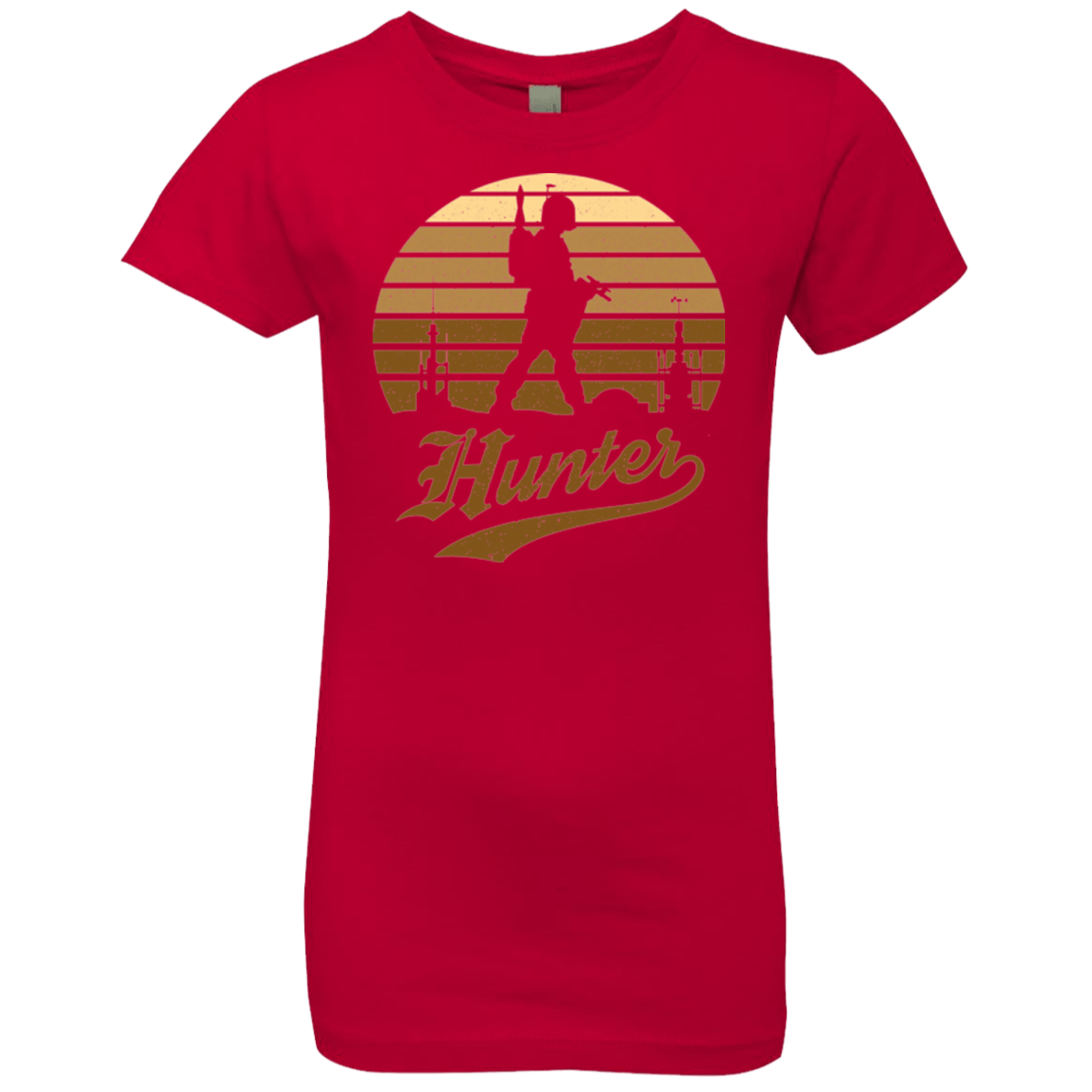 T-Shirts Red / YXS Hunter (1) Girls Premium T-Shirt