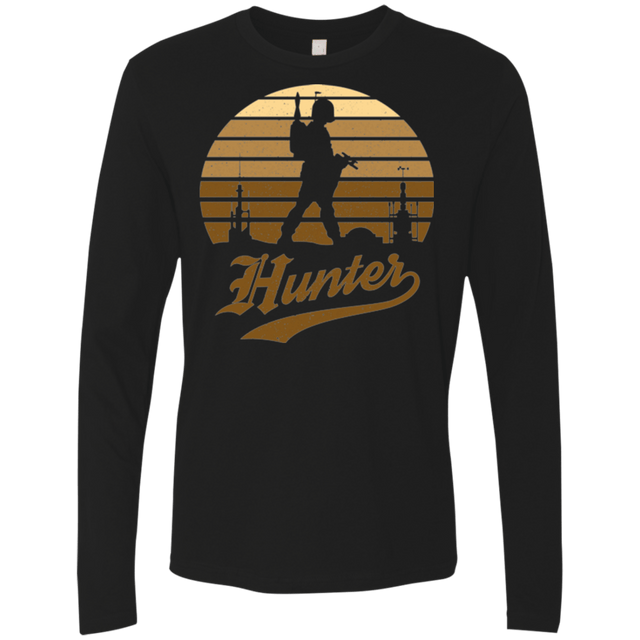 T-Shirts Black / Small Hunter (1) Men's Premium Long Sleeve