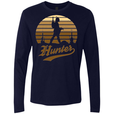 T-Shirts Midnight Navy / Small Hunter (1) Men's Premium Long Sleeve