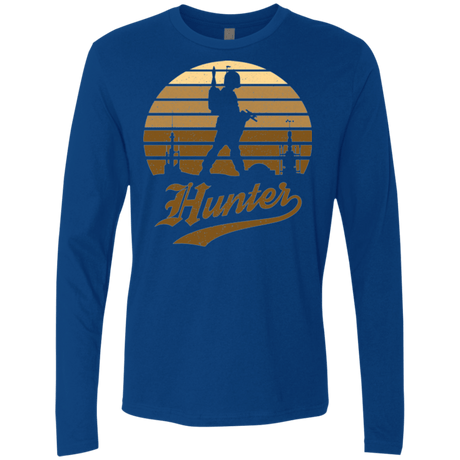 T-Shirts Royal / Small Hunter (1) Men's Premium Long Sleeve