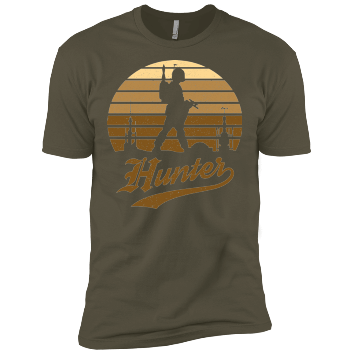 T-Shirts Military Green / X-Small Hunter (1) Men's Premium T-Shirt