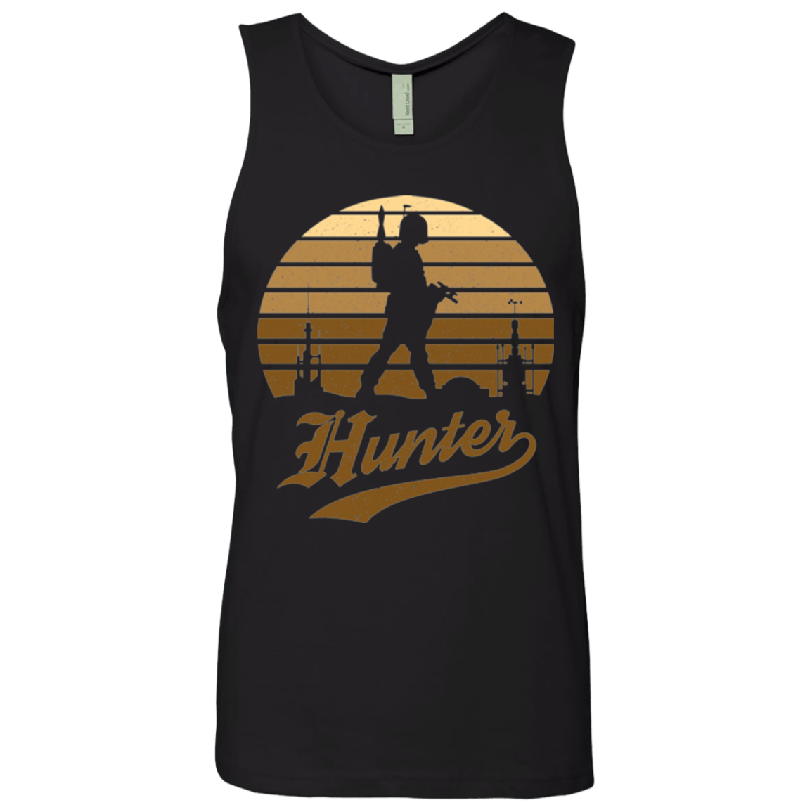T-Shirts Black / Small Hunter (1) Men's Premium Tank Top