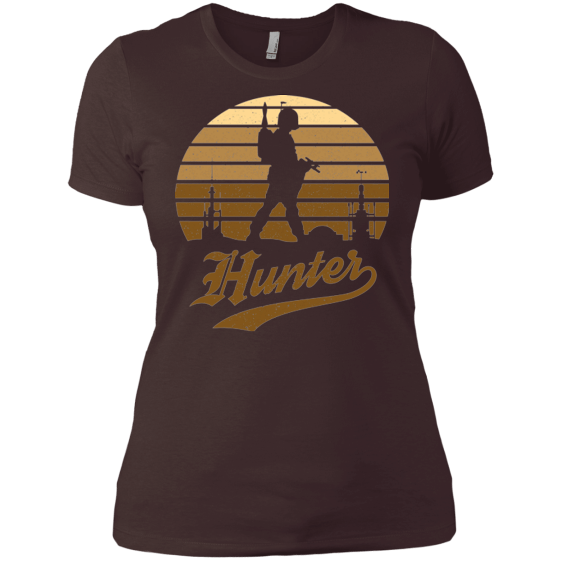T-Shirts Dark Chocolate / X-Small Hunter (1) Women's Premium T-Shirt