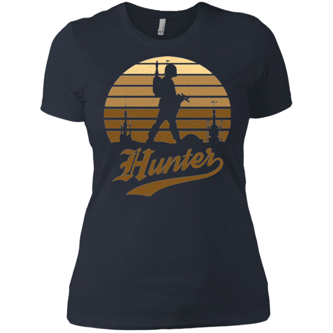 T-Shirts Indigo / X-Small Hunter (1) Women's Premium T-Shirt