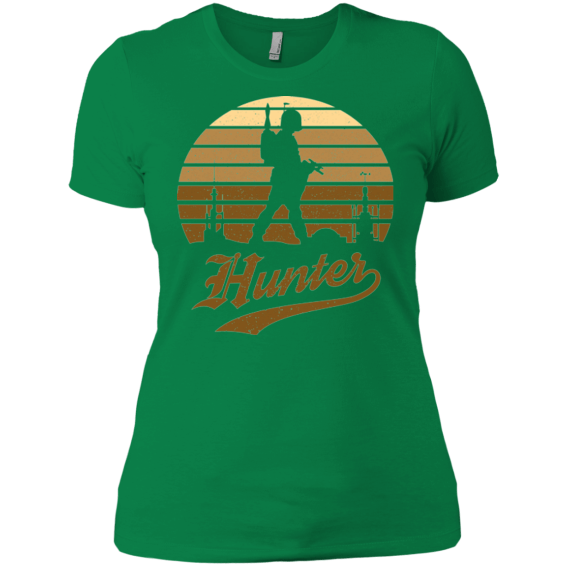 T-Shirts Kelly Green / X-Small Hunter (1) Women's Premium T-Shirt