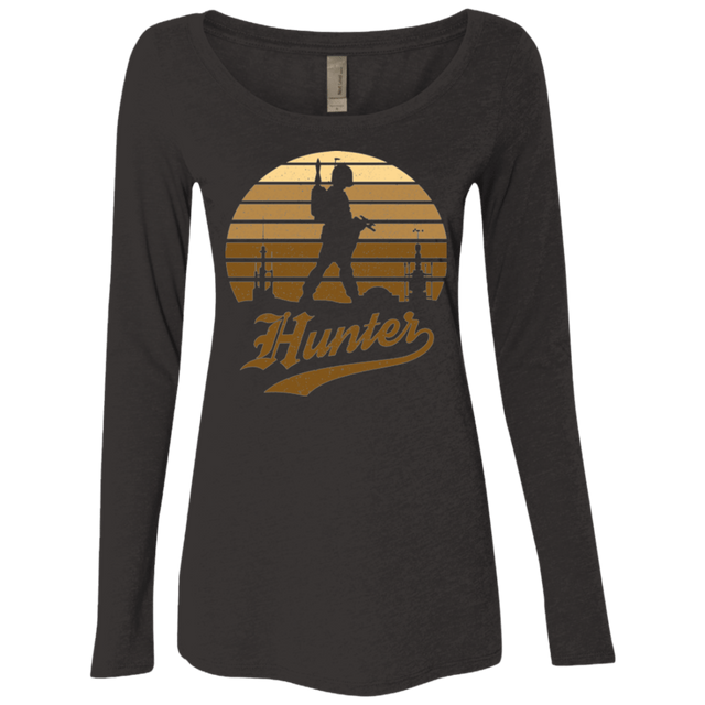 T-Shirts Vintage Black / Small Hunter (1) Women's Triblend Long Sleeve Shirt