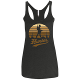 T-Shirts Vintage Black / X-Small Hunter (1) Women's Triblend Racerback Tank