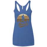 T-Shirts Vintage Royal / X-Small Hunter (1) Women's Triblend Racerback Tank
