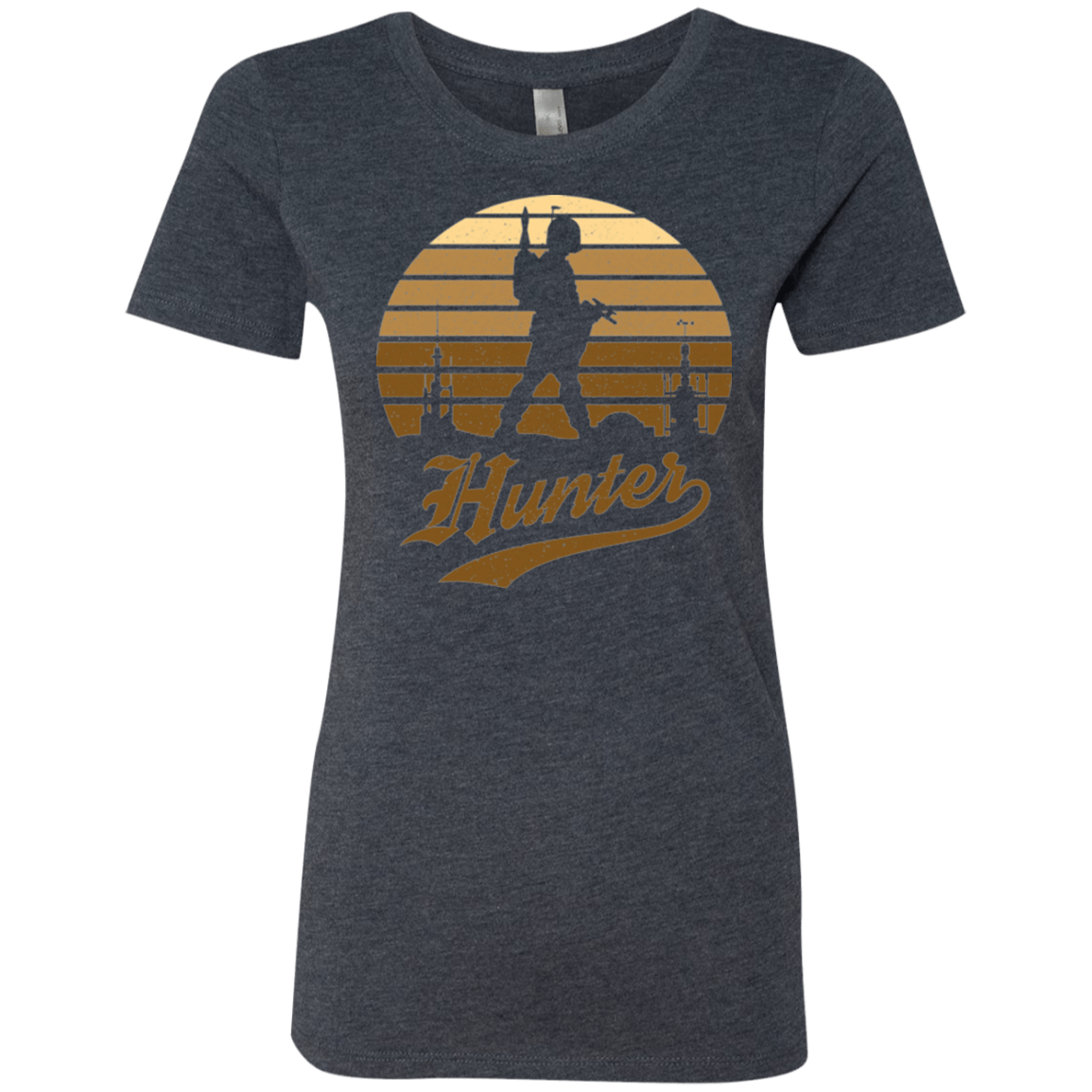 T-Shirts Vintage Navy / Small Hunter (1) Women's Triblend T-Shirt