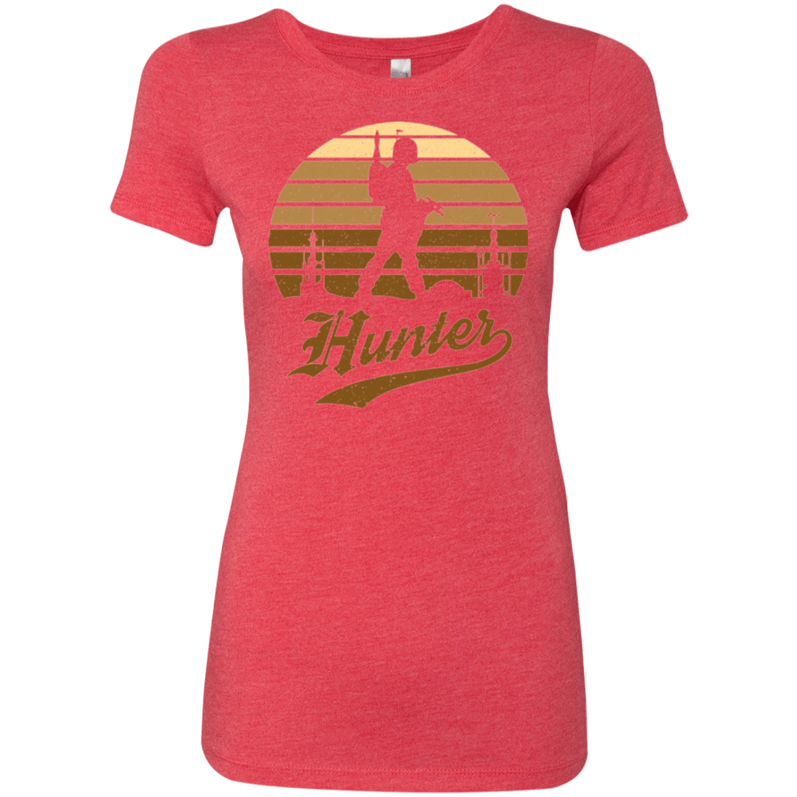 T-Shirts Vintage Red / Small Hunter (1) Women's Triblend T-Shirt