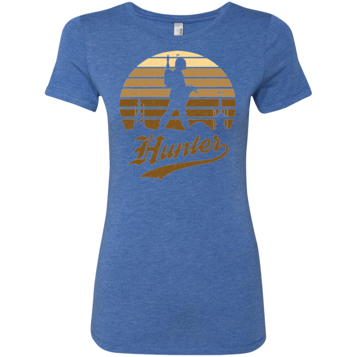 T-Shirts Vintage Royal / Small Hunter (1) Women's Triblend T-Shirt