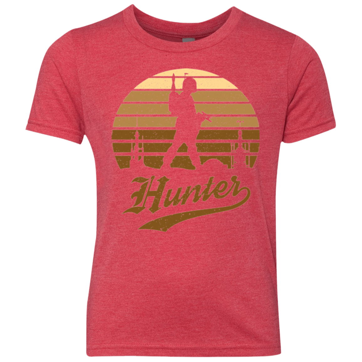 T-Shirts Vintage Red / YXS Hunter (1) Youth Triblend T-Shirt