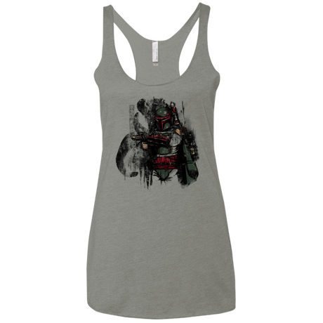 T-Shirts Venetian Grey / X-Small Hunter 2 Women's Triblend Racerback Tank